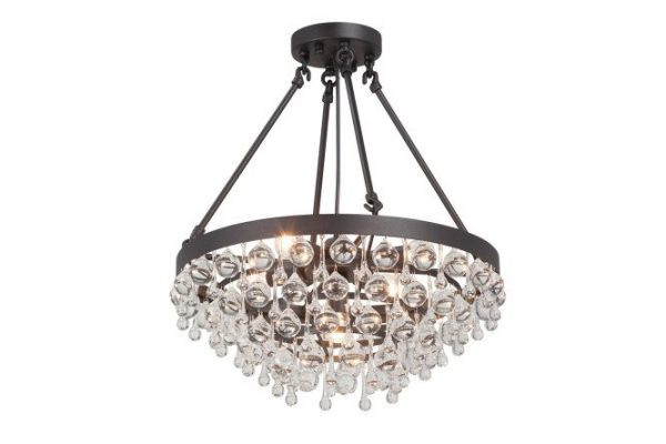 Chandelier VITALUCE V5352-1/5S 15 sq.m., 50x56.5x50 cm, E14