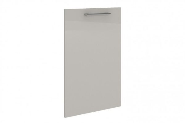 Amika dishwasher front 44.6x71.6 cm, pearl gray glossy color