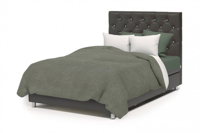 Ottoman with lifting mechanism Charmel Lux color chocolate, brown 140x198 cm