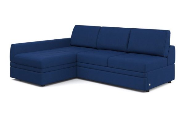 Corner sofa bed Bruno with right corner, armrest on the right