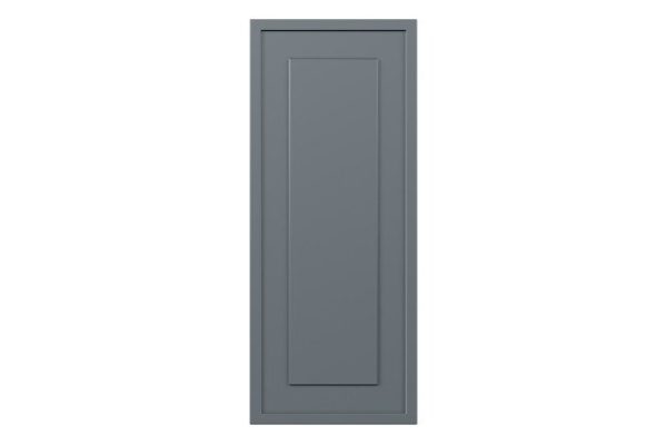 Front for a floor cabinet with a sliding basket Grace 29.6x71.6 cm, gray