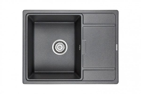 Inset sink with wing PAULMARK Weimar PM216550-DG 65x50x20 cm