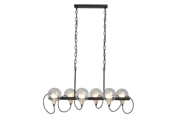 Chandelier VITALUCE V2862-1/6 9 sq.m., 36x96x36 cm, G9