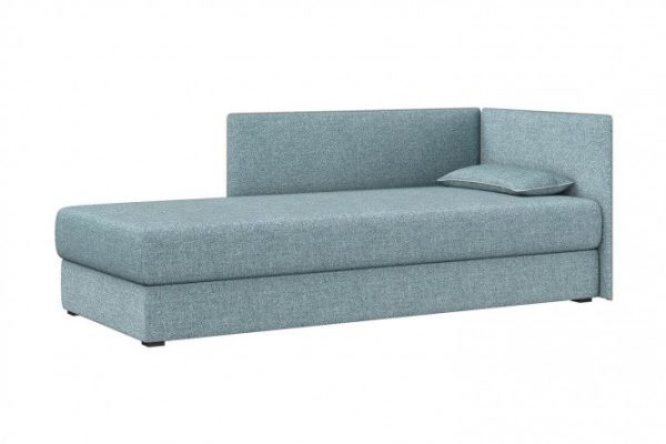 Ottoman with lifting mechanism MIA color blue-gray