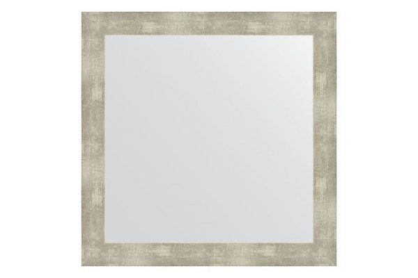 Wall mirror in a baguette frame EVOFORM aluminum 64x64 cm