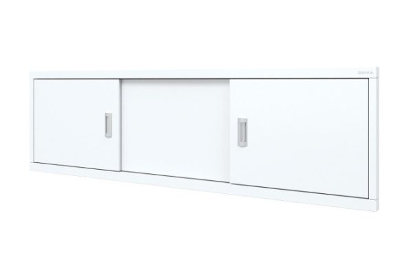 Bath screen ONIKA Monaco 140 white, 139.5x49.5 cm