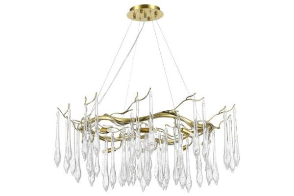 Hanging lamp ST LUCE Teardrops 18 sq.m., 80x40x80 cm, G9