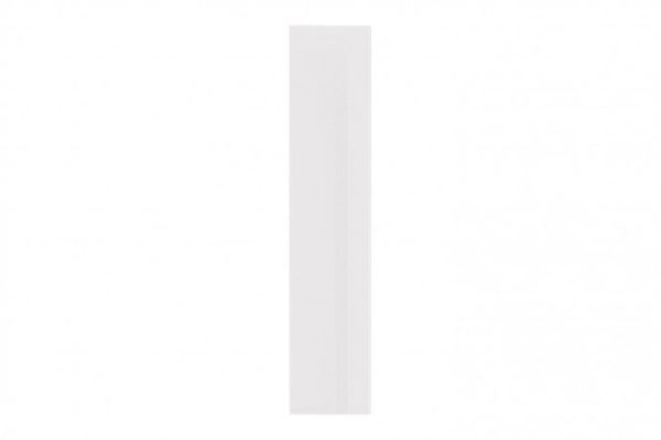 Front for a floor cabinet with a pull-out basket City 14.6x71.6 cm, white gloss color