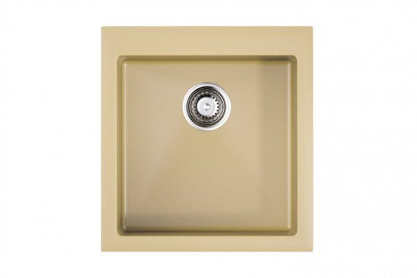 Inset sink OMOIKIRI Bosen 47-CH 4993593, champagne 50x47x19 cm