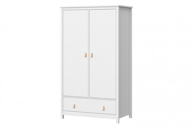 Wardrobe 2 doors Wood 107x187.8x61 cm