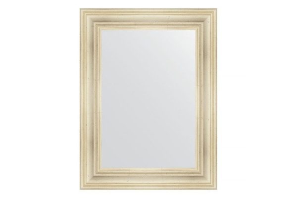Wall mirror in a baguette frame EVOFORM Etched silver 72x92 cm