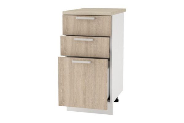Floor cabinet with 3 drawers Lyon
