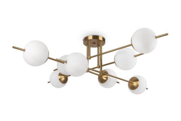 Hanging lamp FREYA Modern Damask 40 sq.m., 90x40x90 cm, E27