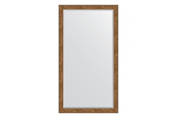 Floor mirror with bevel in a baguette frame EVOFORM BY 6152 bronze vignette 110x200 cm