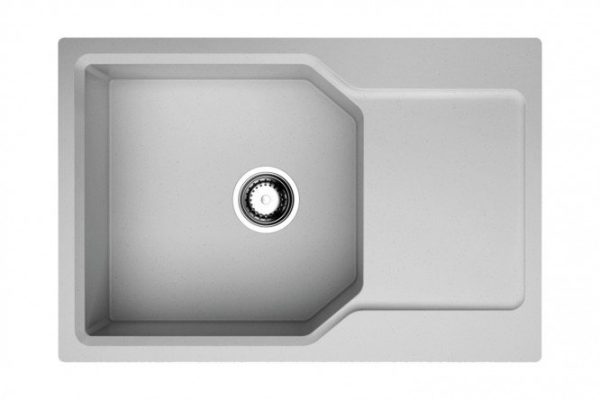 Inset sink with wing OMOIKIRI Yonaka 78-LB-PA 4993337, pastille 78x51x19 cm