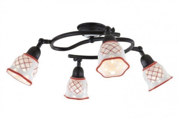 Wall-ceiling lamp CITILUX Openwork 11 m², E14