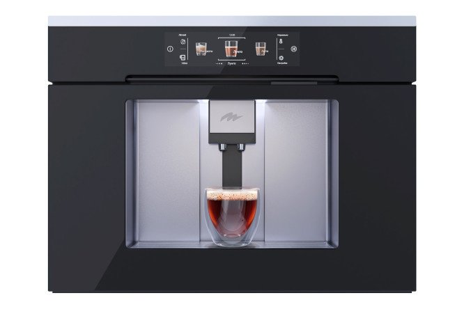 Automatic coffee machine MILLEN MBCM 8801 IX, black, stainless steel