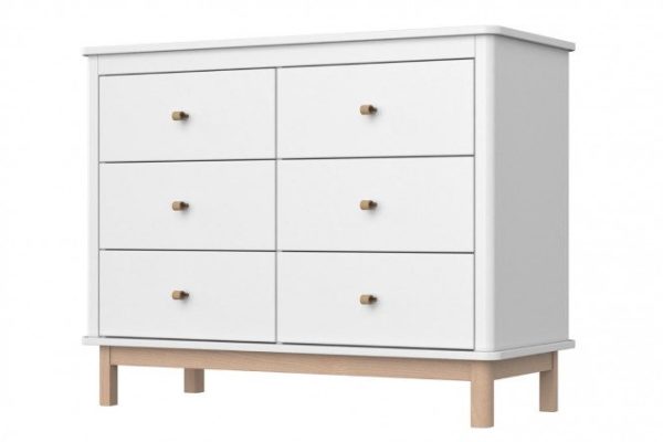 Classic 6-drawer chest of drawers