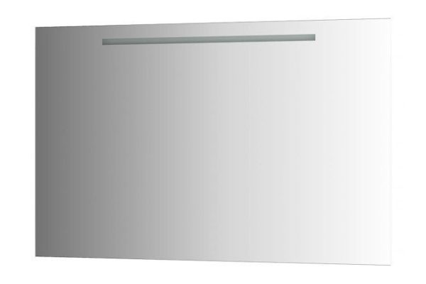 Wall mirror with built-in LED lamp EVOFORM Ledline BY 2108 120x75 cm