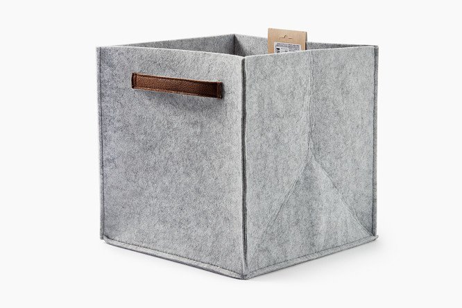 Storage organizer with handles Elegance 30x30x30 cm