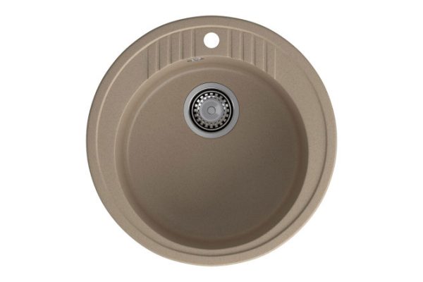 Inset sink GRANFEST Rondo GF-R-520 52x52x20 cm