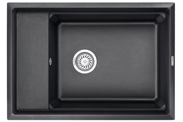 Inset sink with wing GRANULA Kitchen Space 7305 73x51x24.5 cm