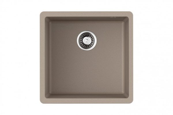 Inset sink OMOIKIRI Bosen 44-U-SA 4993597, beige 44x44x19 cm