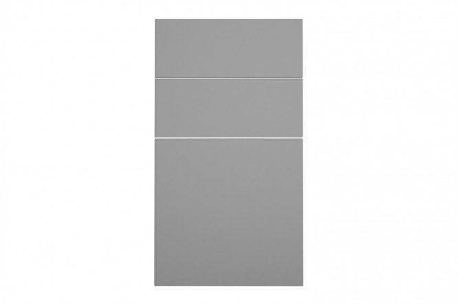 Set of fronts for a floor cabinet with 3 drawers Chloe 39.6x35.6x1.6 cm