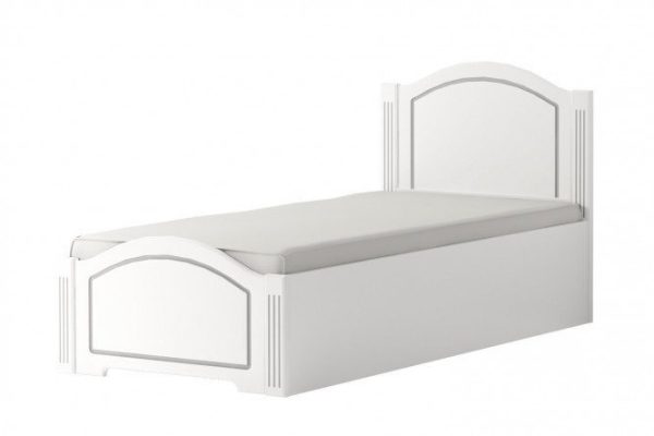 Victoria bed color white snow 160x200 cm