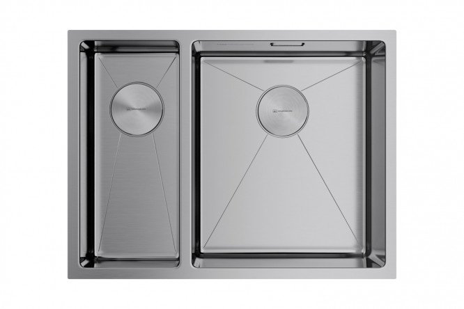 Inset sink OMOIKIRI Taki 58-2-U/IF-IN-R 4993767, stainless steel 58.5x44x20 cm
