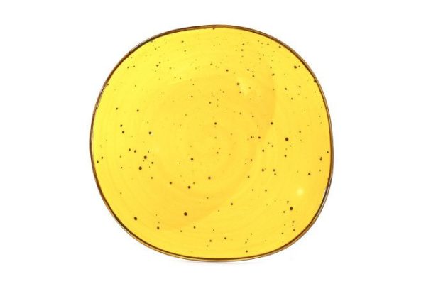 Deep plate Horeca Melon Porcelain, 21 cm