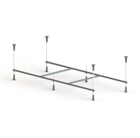 Bath frame AM.PM Gem W93A-170-075W-R 164x55x62 cm