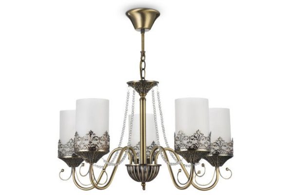 Chandelier FREYA FR2563 15 sq.m., 56.2x37.4x56.2 cm, E14