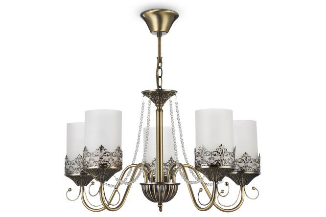 Chandelier FREYA FR2563 15 sq.m., 56.2x37.4x56.2 cm, E14