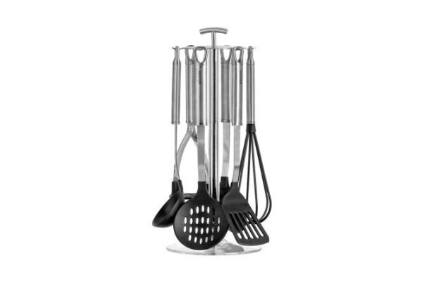 Set of kitchen tools NADOBA Anezka Stainless steel, 7 pcs.