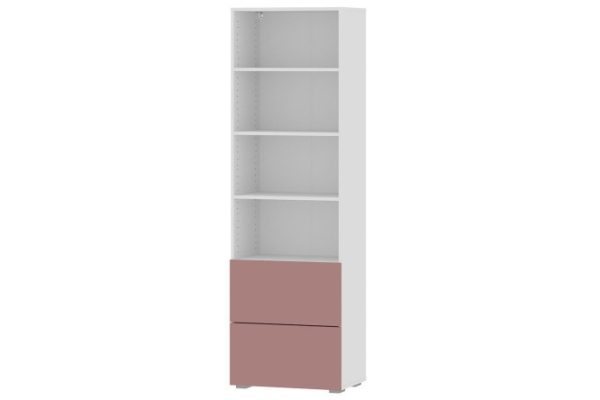 Children's rack Oscar mini with 2 drawers 60x194x39.6 cm