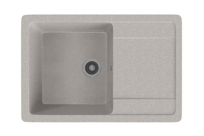 Inset sink with wing MIXLINE Standard ML-GMS15 551147 64x50.5x18.5 cm