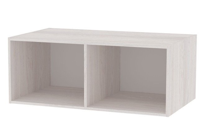 Oscar mezzanine body 100x40x58 cm, light anchor ash