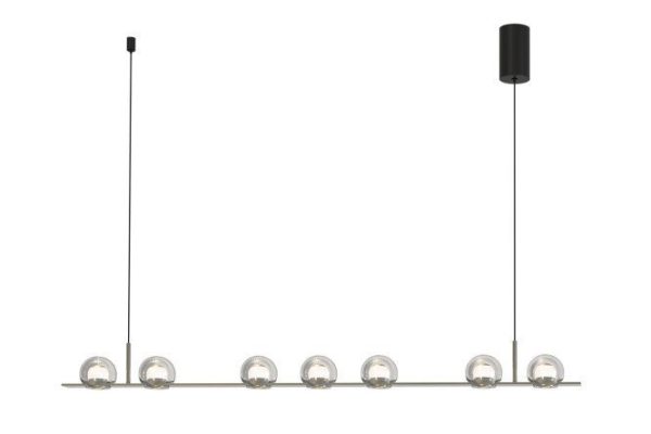 Hanging chandelier FAVOURITE Rosio 19 sq.m., LED, 120 cm