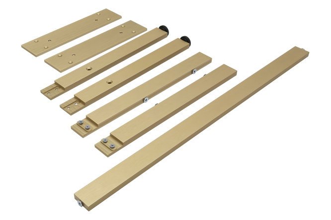 Support for cabinet Reality 1.320A13.03 54 cm, brass brush color