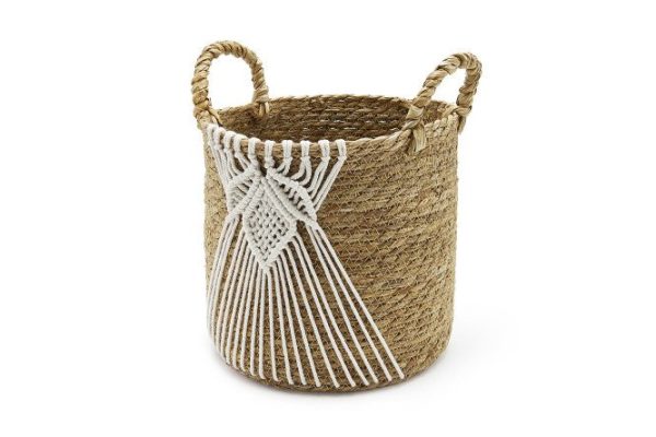 Basket with handles LH23-7E S 26x25x26 cm
