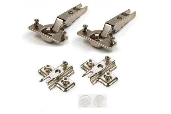 Titus B-type hinge set 2 pcs., nickel