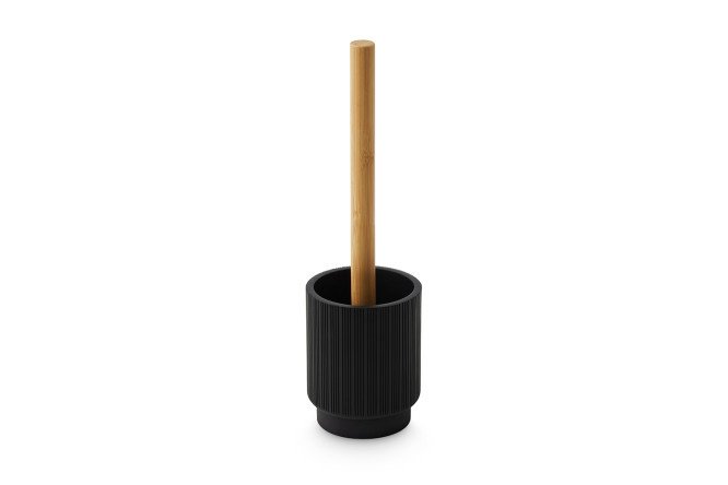 Toilet brush in stand EVIO Malmo 10.4x35x10.4 cm, Polyresin
