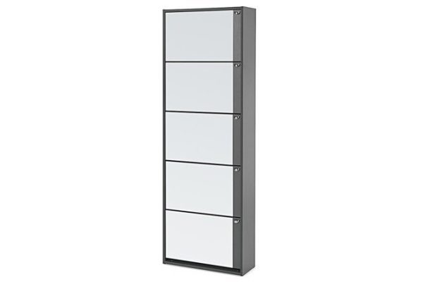 Shoe rack Kan-5 S 60.2x182.5x22.6 cm