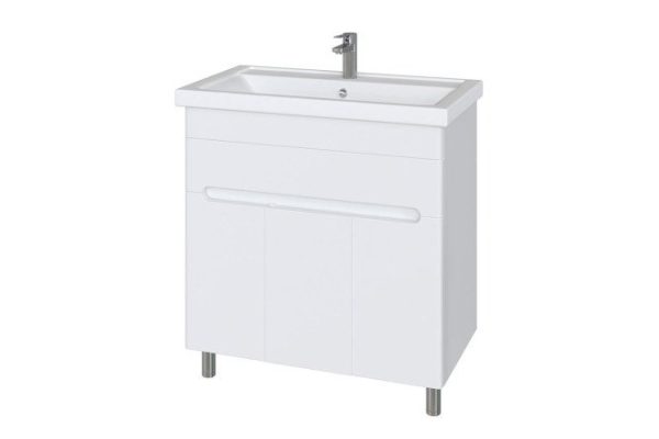 Floor stand Sanstar Modena 77.4 cm, white gloss color