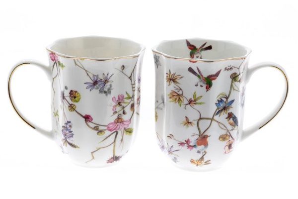 Set of Amai mugs 390 ml, Porcelain