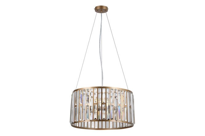 Hanging chandelier FAVOURITE Prismata 5 sq.m., 40x22x40 cm, E14