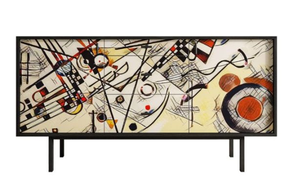 Chest of drawers Emerson by Kandinsky 2 doors and 3 drawers