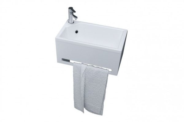 Sink with panel 1Marka Tiny 39x23x22 cm