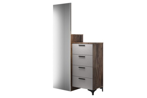 Chest of drawers with mirror Brenta